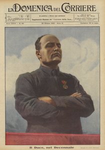 Il Duce, i decennial av Achille Beltrame