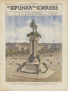 Det storslagna monumentet till Vittorio Emanuele invigdes i går i Turin