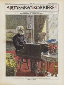 Maestro Verdi, på 86-årsdagen av hans födelse