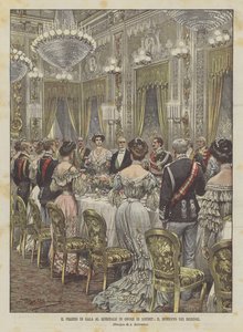 Galalunchen på Quirinale till Loubets ära, The Moment of Toasts