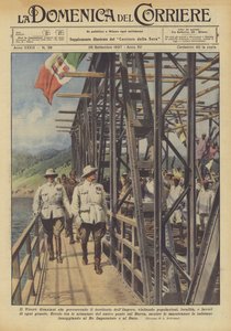 Reser vicekungen Graziani i imperiets territorium och besöker befolkningar, orter?