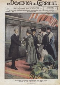 Välkommen till USA:s president i Italiens huvudstad