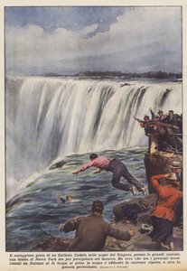 En italienarens modiga gest av Achille Beltrame