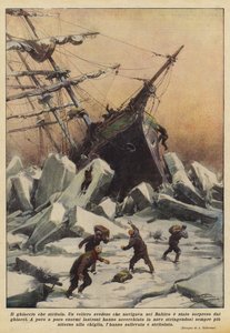 Den krossande isen av Achille Beltrame
