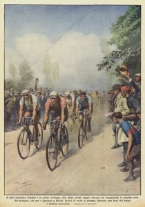 Cykelturnén i Italien är i full gång
