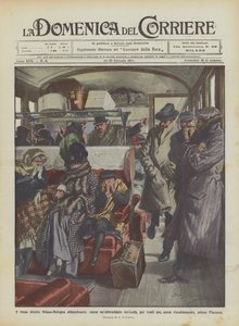Direkttåget Milano-Bologna övergavs, på grund av ett kraftigt snöfall, i tjugo timmar?
