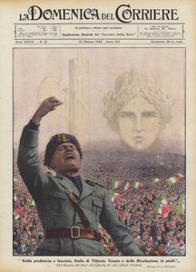 Det proletära och fascistiska Italien, Vittorio Venetos Italien och revolutionen, stå upp!
