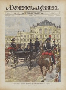 HM Drottning Margheritas ankomst till Stupinigis slott den 25 juni USA