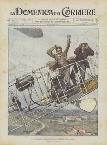 Bradski-ballongkatastrofen i Paris av Achille Beltrame