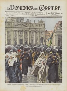 Avslutningen av den påvliga jubileumshelgen, Petersplatsen efter den stora ceremonin?