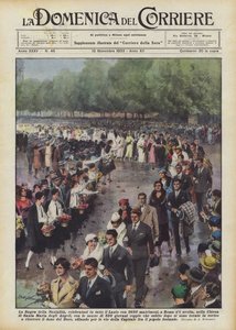 Bröllopsfesten, som firas i hela Lazio med 2620 bröllop, i Rom om den hålls? av Achille Beltrame