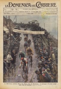 Det XIX:e cykelloppet Milano-San Remo, vunnet av Girardengo