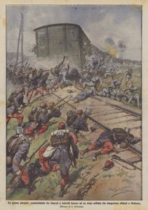 Det europeiska kriget, striderna mellan fransmännen och tyskarna runt ett militärtåg som?