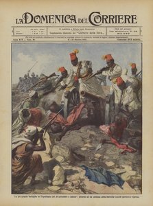 Det största slaget i Tripolitanien den 20 september i Zanzur, runt en kanon av?