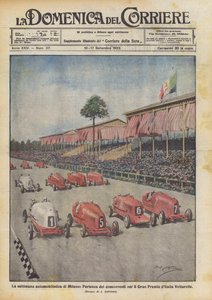 Milan Motor Week, konkurrenternas avgång för Italiens Vetturette Grand Prix
