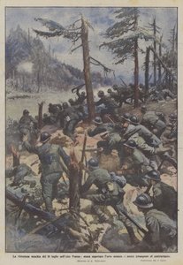 Den segerrika närkampen den 16 juli i Alto Posina, utan att vänta på att fienden ska attackera?