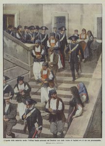 Lagonia i den sardiska underjorden, det sista gänget som fångades i Desulese kommer ut från Assizes of Cagliari? av Achille Beltrame
