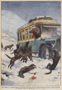 Har bilen som driver posten mellan Moliterno och Montesano (Potenza) blivit attackerad?