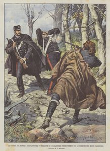 Pliktens offer, konflikten mellan en brigand och Carabinieri vid Termini med dödandet?