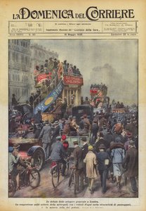 Glädjen med generalstrejken i London