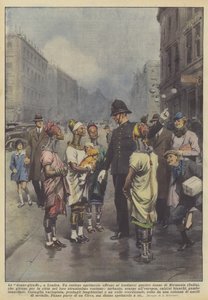 Kvinnliga giraffer i London