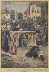 De nyfikna festivalerna, Pardon of S Yves Heloury, i Treguier (Bretagne)