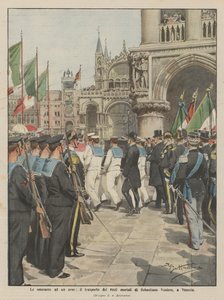Heder till en hjälte, transporten av de dödliga kvarlevorna av Sebastiano Veniero till Venedig