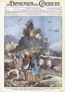 De första krigsvingarna i Afghanistan av Achille Beltrame
