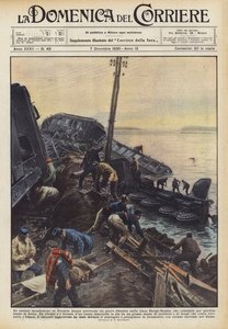 Har de senaste översvämningarna i Frankrike orsakat en stor katastrof på linjen Paris-Nantes? av Achille Beltrame