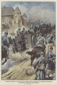Det är strid i Frankrike av Achille Beltrame