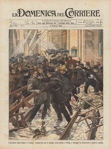 Inventeringen av kyrkor i Frankrike, översvämningar av kyrkpumpar i Paris och strid?
