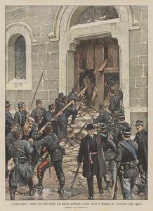 Det senaste kriget, ett anfall med 2000 soldater från ett litet seminarium och kyrka i Bretagne för?