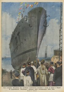 Navi dItalia av Achille Beltrame