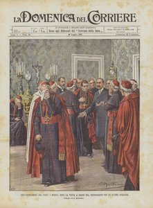 I påvens förrum förstör Medici, efter besöket hos Leo XIII, de sista förhoppningarna