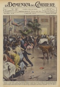 För att ge den lokala färgen till en abessinisk fest som hålls på en restaurang i Cannes?