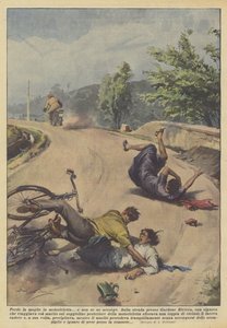 Att förlora sin fru på en motorcykel? och märker det inte av Achille Beltrame