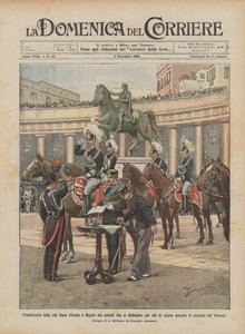 Pris som gavs av hertigen av Aosta i Neapel till de soldater som utmärkte sig för tapperhet?