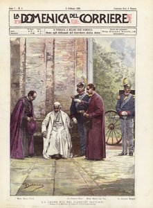 SS Leo XIII i Vatikanträdgården
