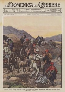 Allvarlig situation i Albanien, inför rebellernas segerrika framfart, folket från bergen och från bergen?