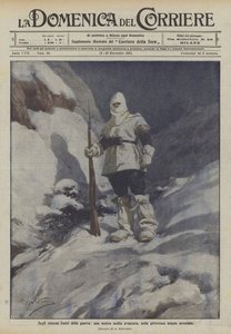 På krigets yttersta gränser, en avancerad bild av oss, i den pittoreska vintergården