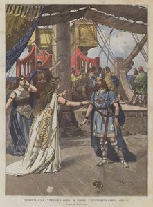 La Scala Theatre, Tristan och Isolde, av Wagner; Kärlekens förtrollning (akt I)