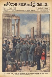 Bland de härliga ruinerna av Rom av Achille Beltrame