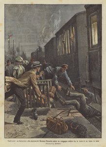 Ödmjuka hjältar, en järnvägsarbetare på stationen i Marano (Venedig) räddar en kamrat som har ramlat mellan hjulen?