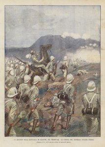 Ett avsnitt från Slaget vid Glencoe, In The Transvaal The Fall of the English General Symons