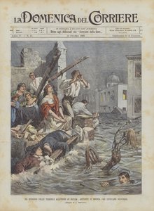 Ett avsnitt av de fruktansvärda översvämningarna på Sicilien, invånare i Modica ropar på hjälp