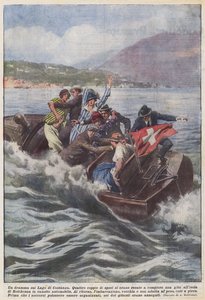 Ett drama vid Bodensjön av Achille Beltrame