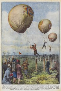 En ny amerikansk sport i England, bollhoppning