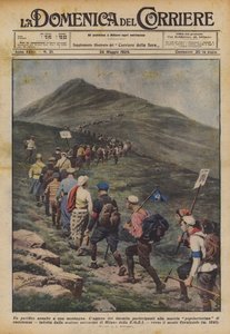 Ett fredligt överfall på ett berg av Achille Beltrame