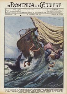 Blev ett fiskefartyg som seglade nära ön Lampedusa plötsligt överkört?
