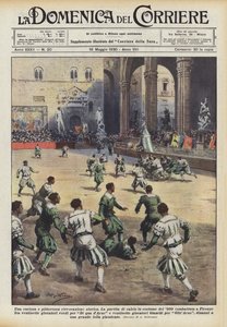 En nyfiken och pittoresk historisk återuppsättning